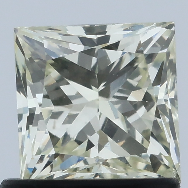 1 Carat Princess Cut Natural Diamond