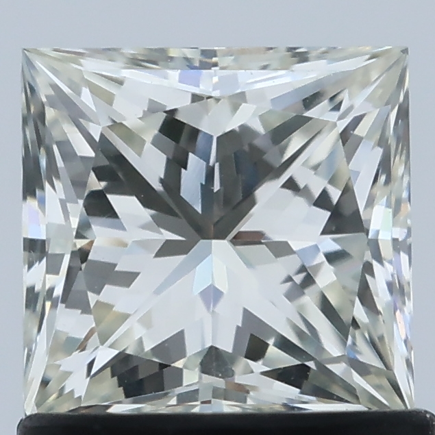 1 Carat Princess Cut Natural Diamond