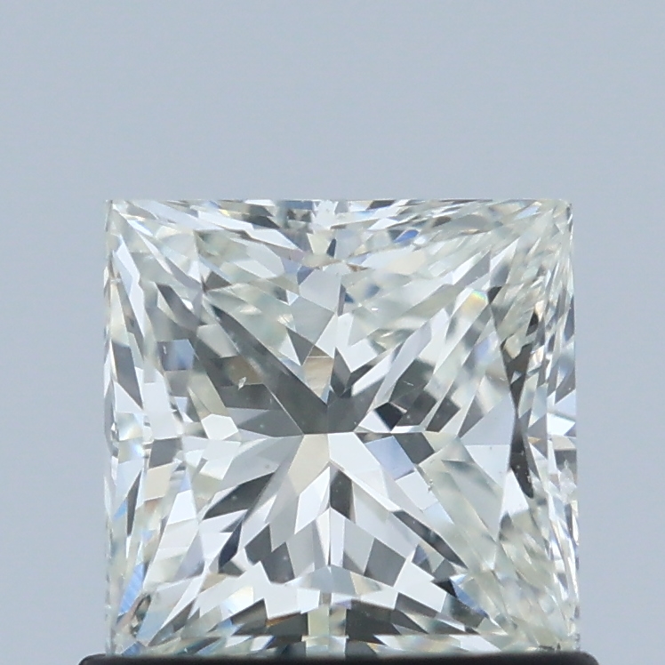 1 Carat Princess Cut Natural Diamond