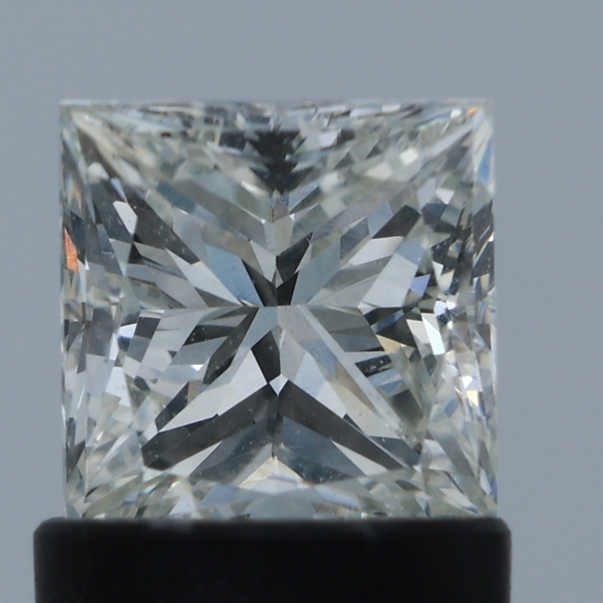 1 Carat Princess Cut Natural Diamond